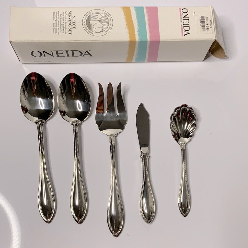 Oneida 5-piece serving set American Harmony 18/10